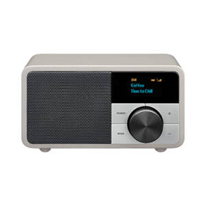 SONY Schwarz DAB/DAB+-Uhrenradio mit XDR-V1BTD - Tragbares Bluetooth