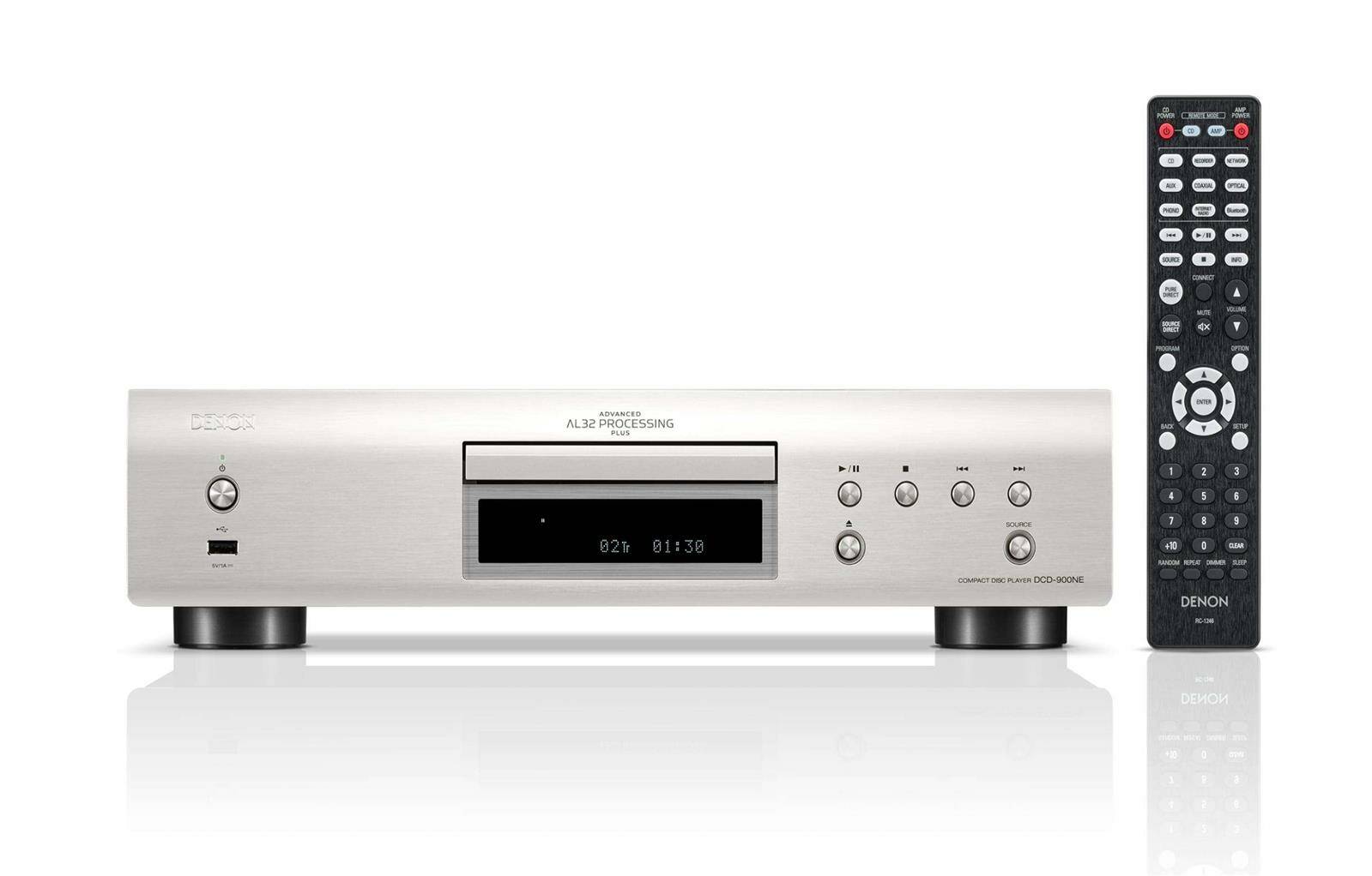 Denon DCD-900NE Premium CD-Player USB Silber, mit